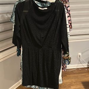 Black shimmer Rachel Rachel Roy dressy dress